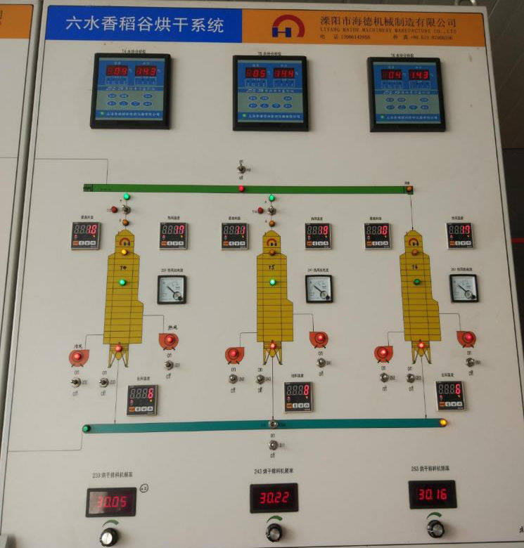 烘干工程电控系统